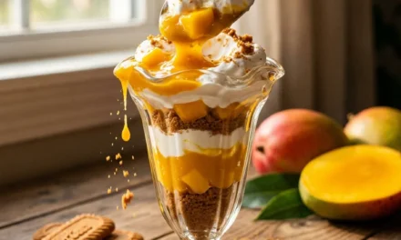 Indulge in the Refreshing Biscoff Mango Float Recipe