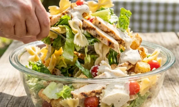 Chicken Caesar Pasta Salad: A Fresh and Flavorful Twist