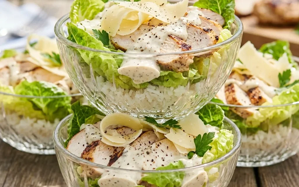 Chicken Caesar Rice Bowls: A Flavorful and Satisfying Meal