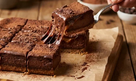 Indulge in Decadent Chocolate Cheesecake Bars Today!