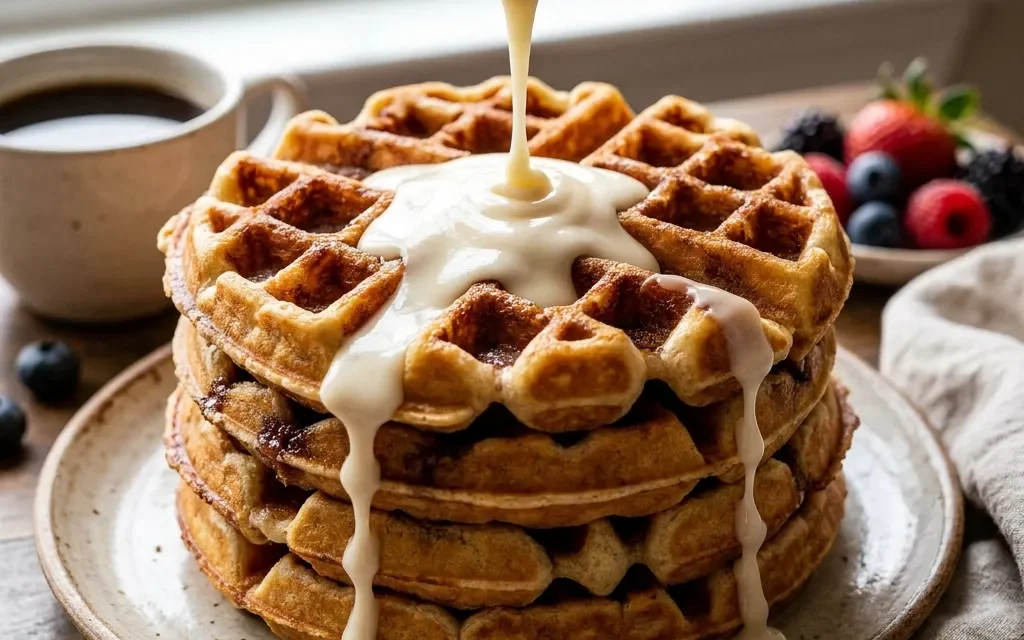 Cinnamon Roll Waffles: A Deliciously Fun Breakfast Idea