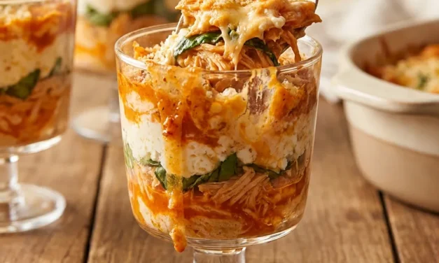 Cottage Cheese Buffalo Chicken Bake: A Flavorful Family Favorite