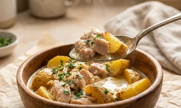 Creamy One-Pan Chicken & Potatoes: A Simple and Delicious Dinner