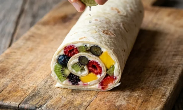 Fruit Pizza Roll-Up: A Delightful Twist on Dessert