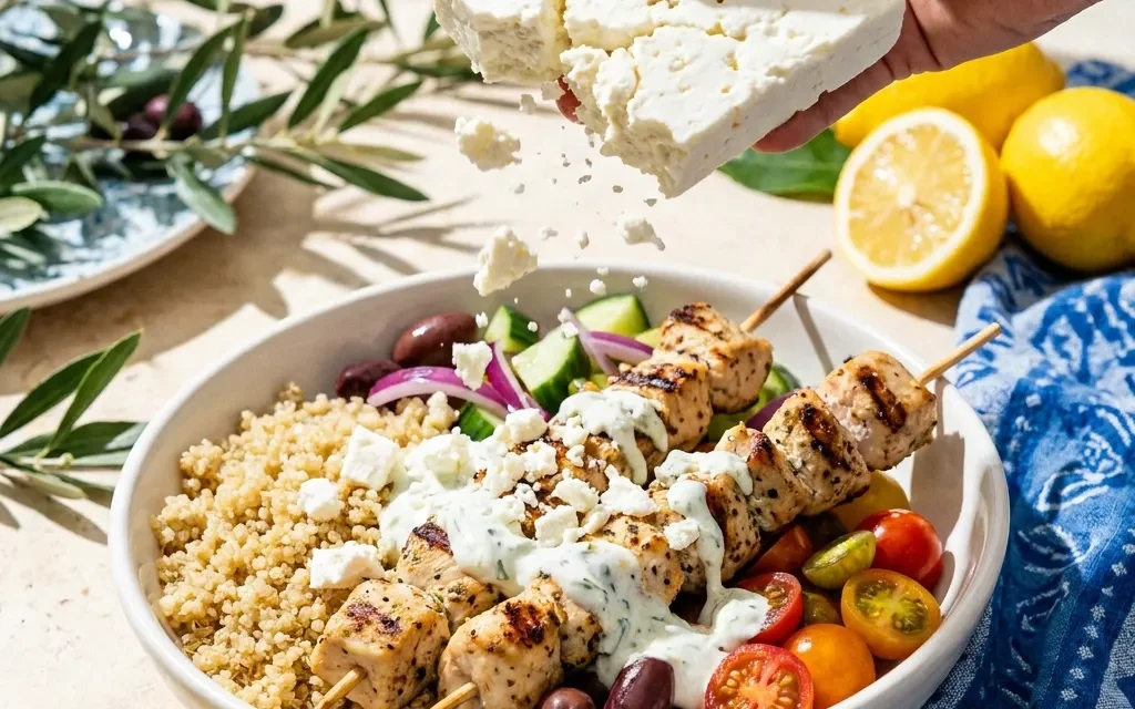 Greek Chicken Grain Bowls: A Wholesome Delight in 30 Minutes