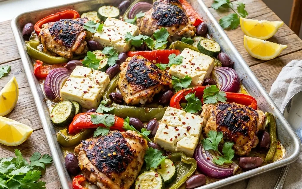Greek Chicken Sheet Pan: A Deliciously Simple Dinner Idea