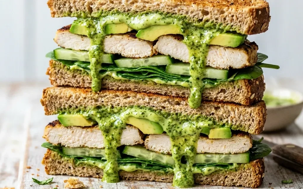 Green Club Sandwich: A Fresh and Flavorful Delight
