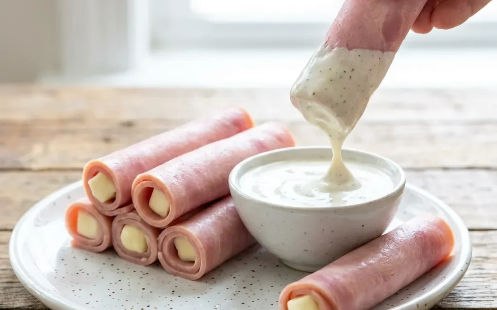 Ham and String Cheese Roll-Ups: A Quick and Tasty Treat!