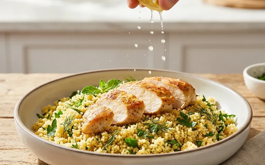 Lemon Herb Chicken Couscous: A Quick and Flavorful Meal