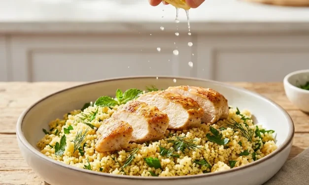 Lemon Herb Chicken Couscous: A Quick and Flavorful Meal