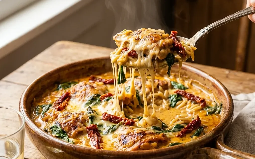Marry Me Chicken Orzo Skillet: A Quick and Delicious Meal
