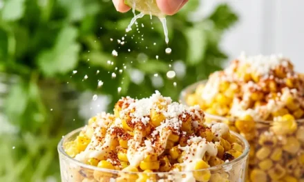 Mexican Street Corn Salad (Esquites): A Flavorful and Quick Treat