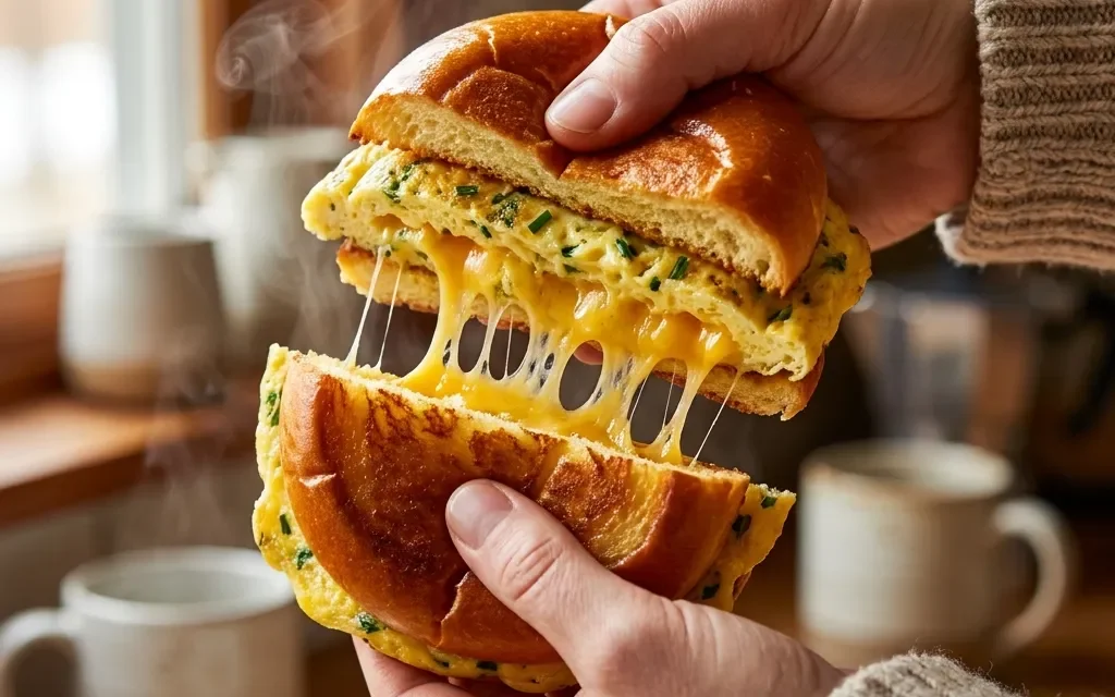 Omelette in a Bun: A Deliciously Unique Breakfast Delight