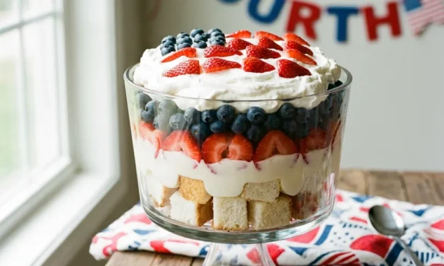 Patriotic Berry Trifle: A Festive and Delicious Treat