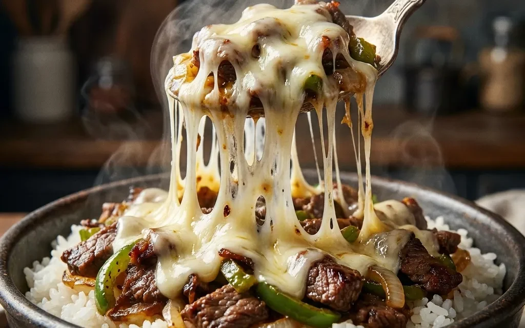 Philly Cheesesteak Rice Bowls: A Quick and Flavorful Meal