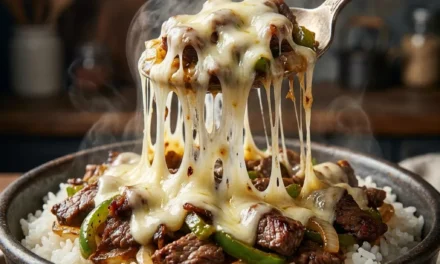 Philly Cheesesteak Rice Bowls: A Quick and Flavorful Meal