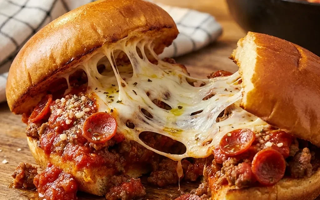 Delightful Pizza Sloppy Joes for a Quick and Tasty Dinner