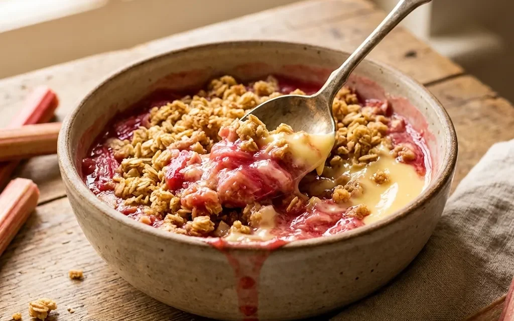 Rhubarb & Custard Crunch: A Delicious Treat for Everyone