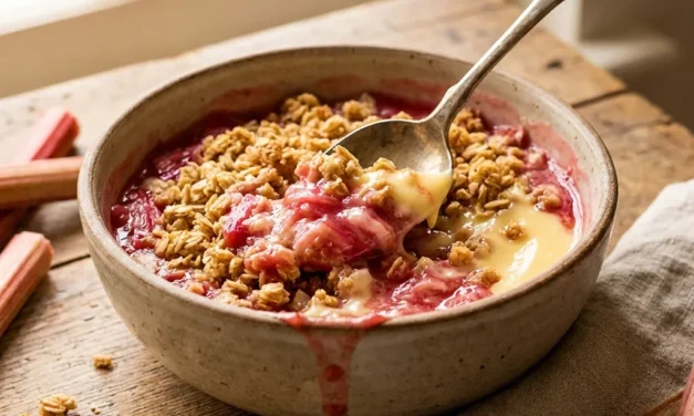 Rhubarb & Custard Crunch: A Delicious Treat for Everyone