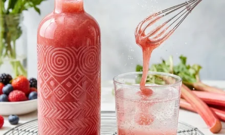 Rhubarb Syrup for Soda: A Refreshing Homemade Delight