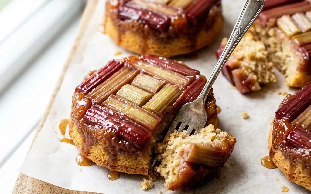 Rhubarb Upside-Down Cake: A Delightful Treat for All Occasions