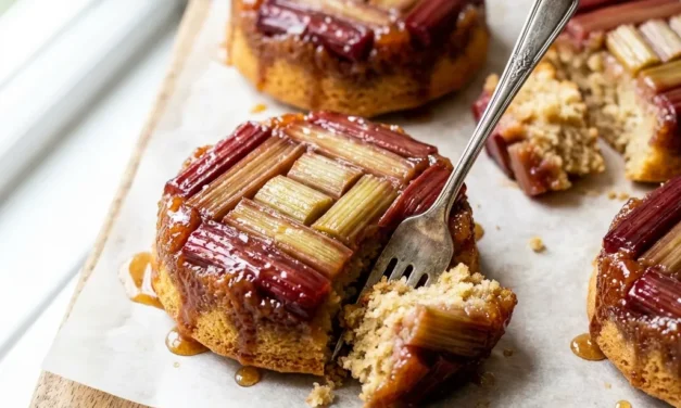 Rhubarb Upside-Down Cake: A Delightful Treat for All Occasions