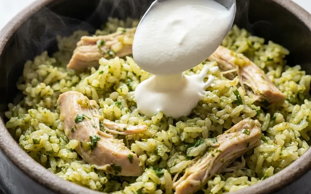 Salsa Verde Chicken Rice: A Flavorful and Quick Meal