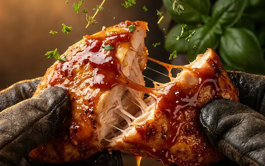 Savory Chicken with Rhubarb Sauce: A Unique and Flavorful Meal