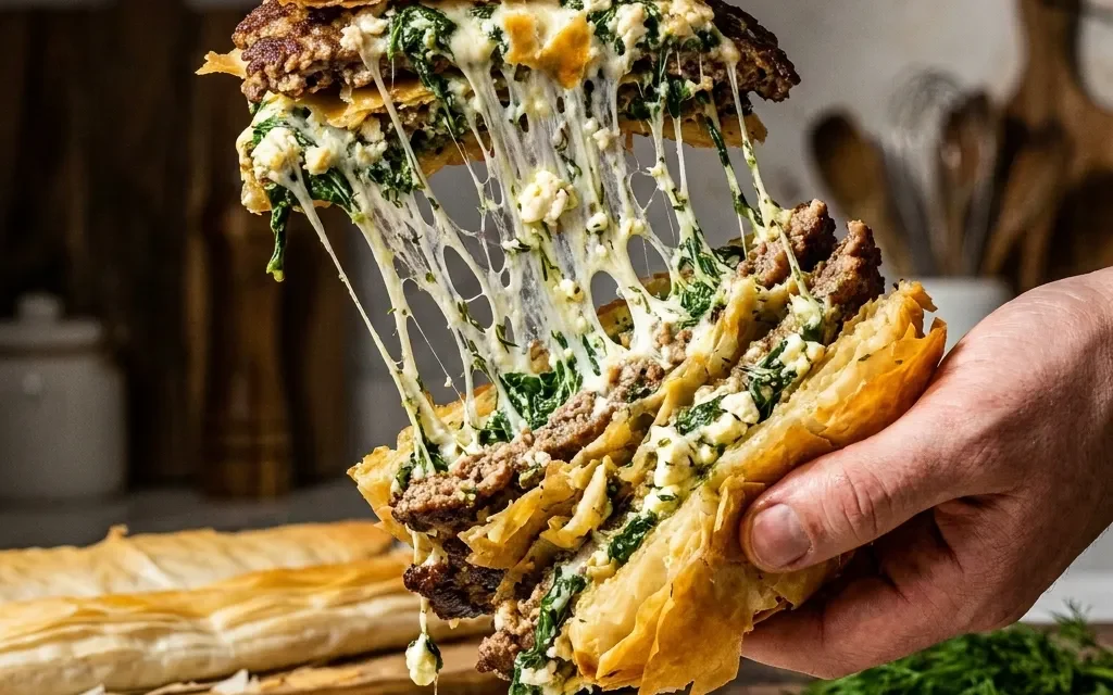 Spanakopita Smash Burgers: A Flavorful Twist on a Classic