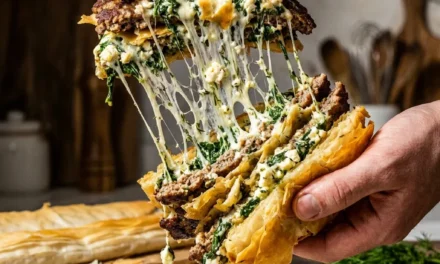 Spanakopita Smash Burgers: A Flavorful Twist on a Classic