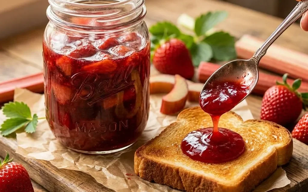 Strawberry Rhubarb Jam: A Sweet and Tart Homemade Treat