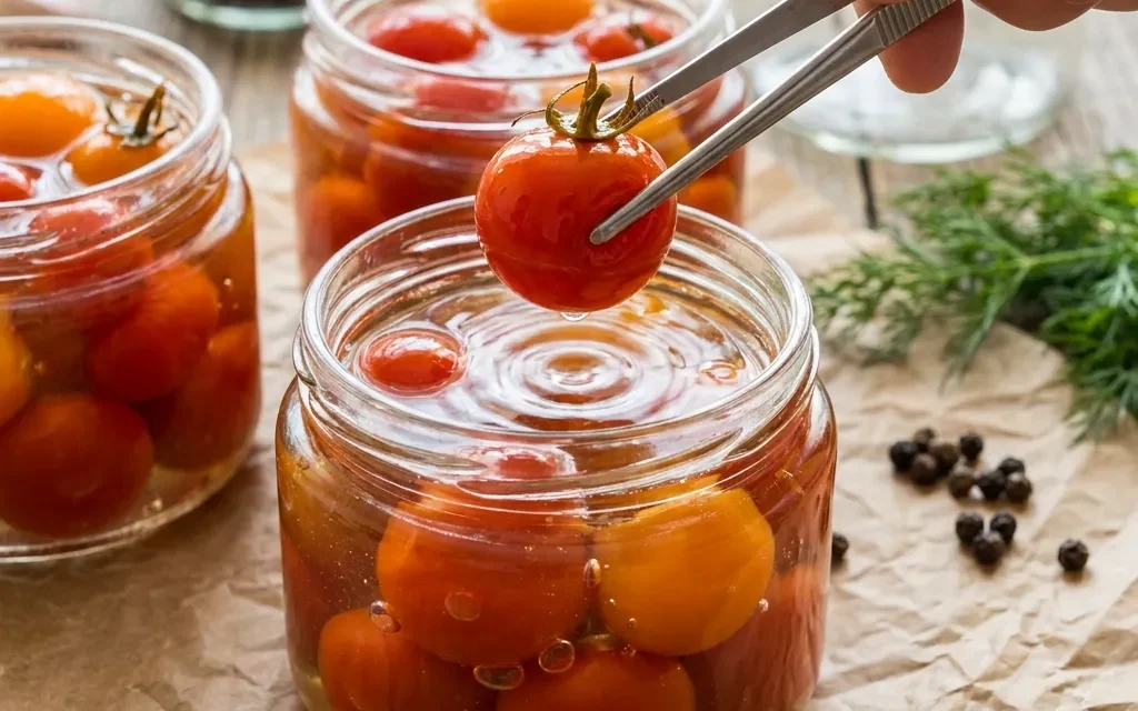 Tiny Tomato Pickles: A Deliciously Simple Pickling Delight