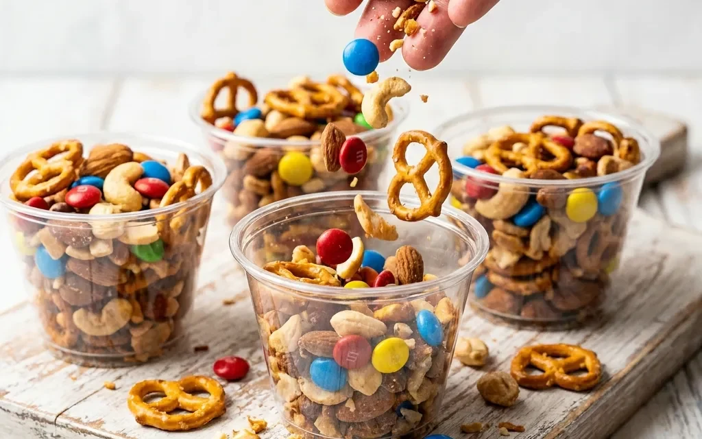 Delightful Trail Mix Snack Cups for Quick Snacking