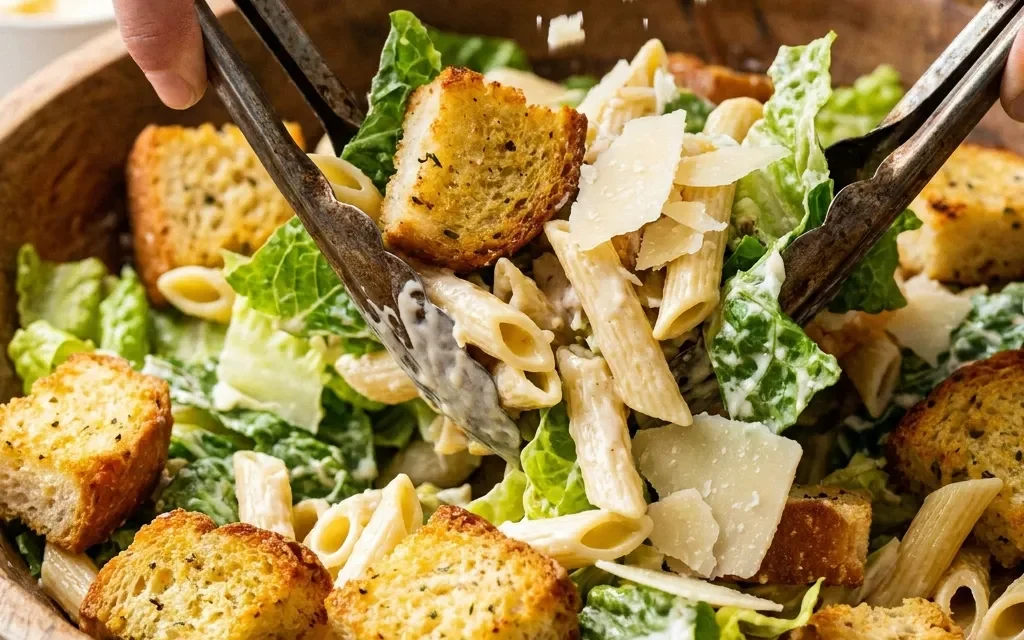 Caesar Pasta Salad: A Fresh and Flavorful Delight