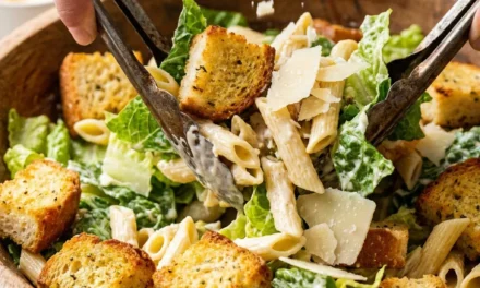 Caesar Pasta Salad: A Fresh and Flavorful Delight
