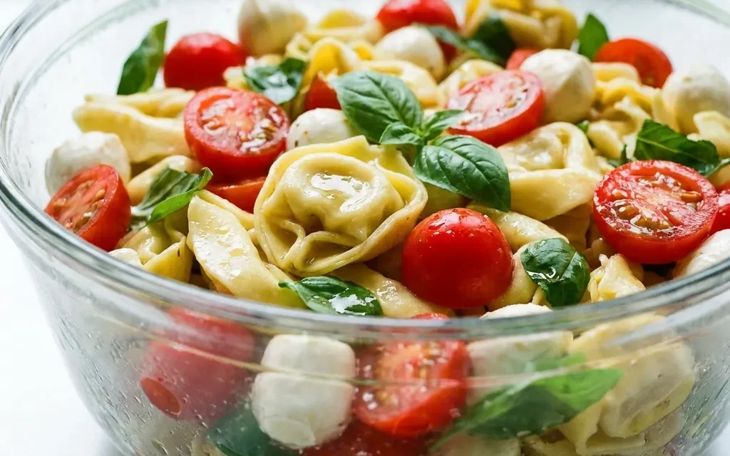 Caprese Tortellini Salad: A Fresh and Flavorful Delight