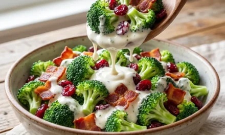 Creamy Broccoli Salad: A Refreshing and Flavorful Side Dish