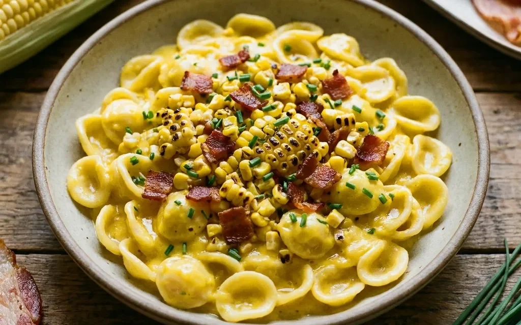 Creamy Corn Pasta: A Delightfully Rich and Easy Meal