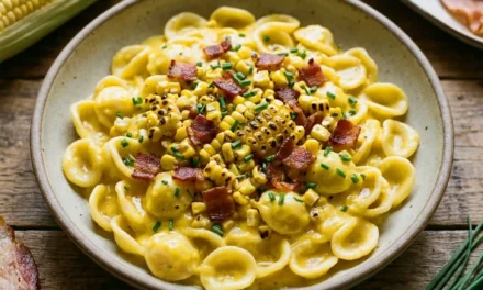 Creamy Corn Pasta: A Delightfully Rich and Easy Meal