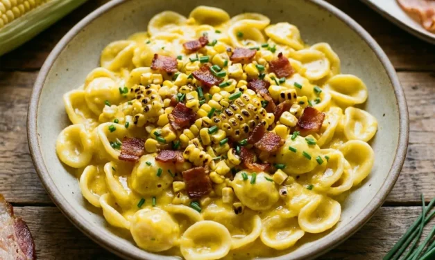 Creamy Corn Pasta: A Delightfully Rich and Easy Meal