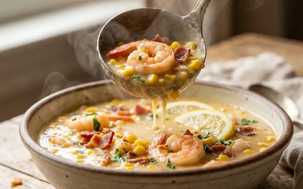 Creamy Shrimp Corn Chowder: A Deliciously Comforting Delight