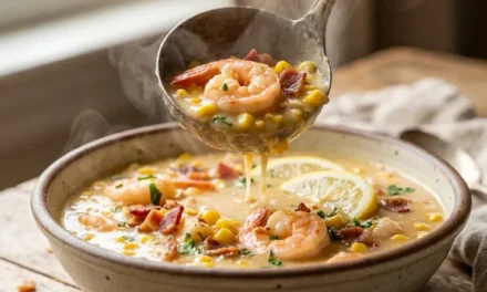 Creamy Shrimp Corn Chowder: A Deliciously Comforting Delight