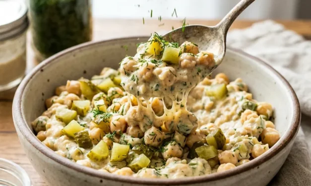 Dill Pickle Chickpea Salad: A Quick and Tasty Delight