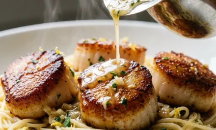 Garlic Butter Scallops Pasta: A Quick and Delicious Meal