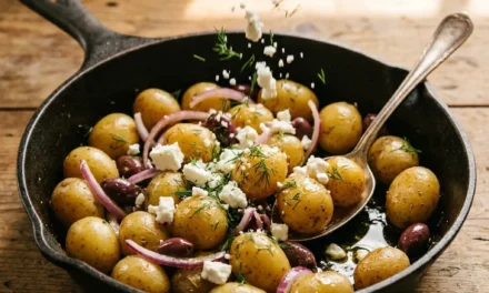 Greek Potato Salad: A Fresh and Flavorful Side Dish