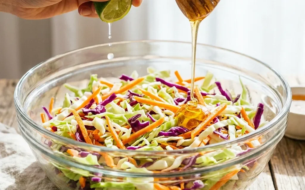 Honey Lime Slaw: A Crisp and Zesty Side for Any Meal