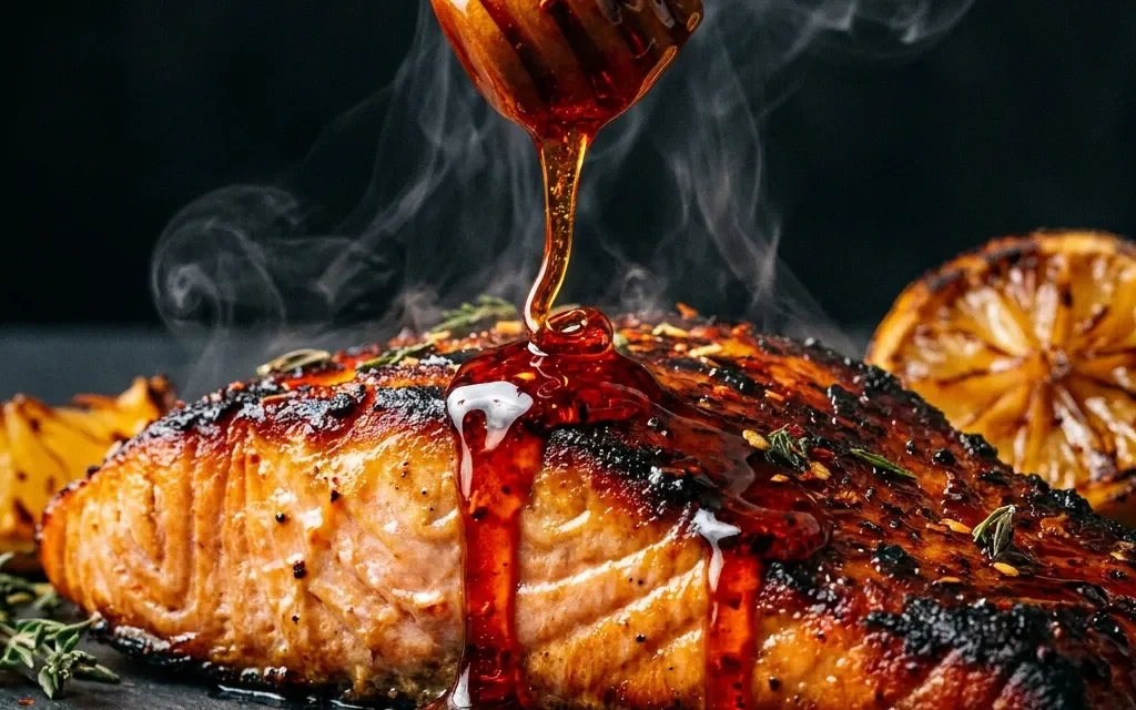 Hot Honey Salmon: A Sweet and Spicy Seafood Sensation