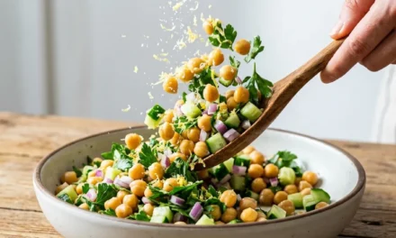 Lemon Chickpea Salad: A Refreshing and Healthy Delight