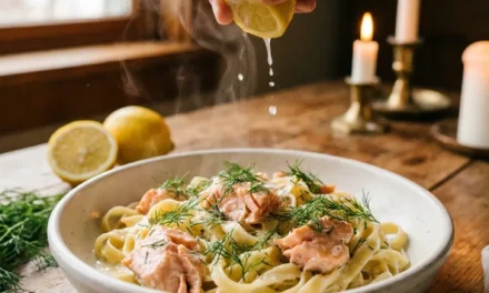 Lemon Dill Salmon Pasta: A Fresh and Flavorful Meal