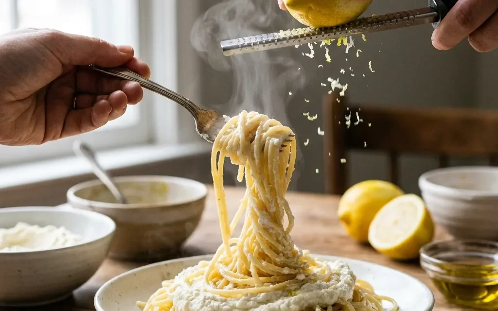 Lemon Ricotta Pasta: A Delightfully Creamy and Bright Dish